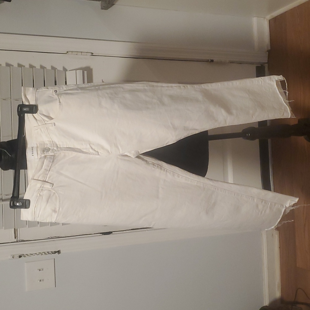 Frame Denim Women's White Jeans